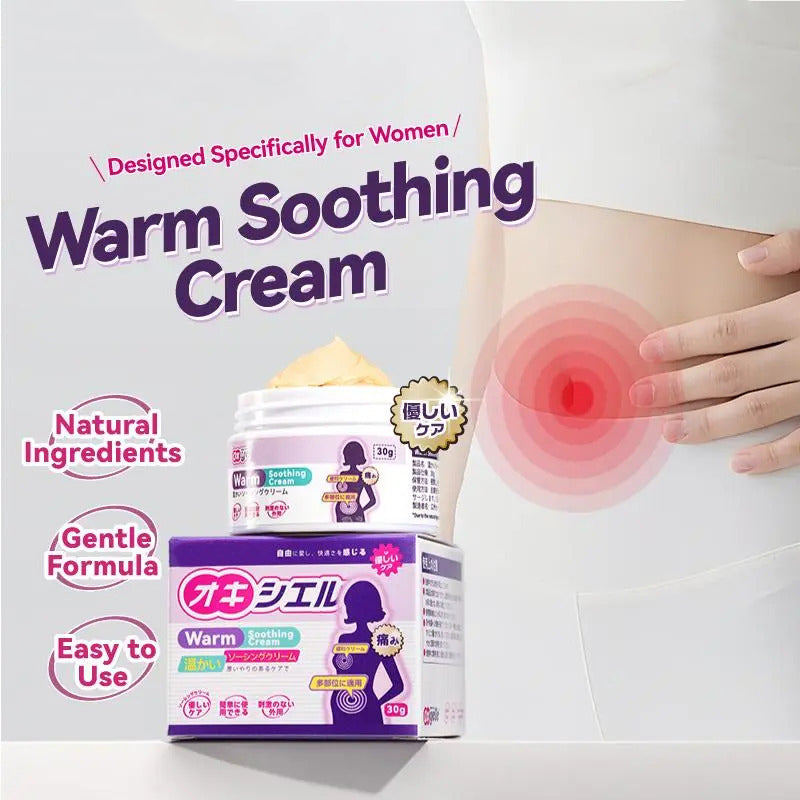 Gentle Formula Uterine Warming Cream with Ginseng & Rose Extract
