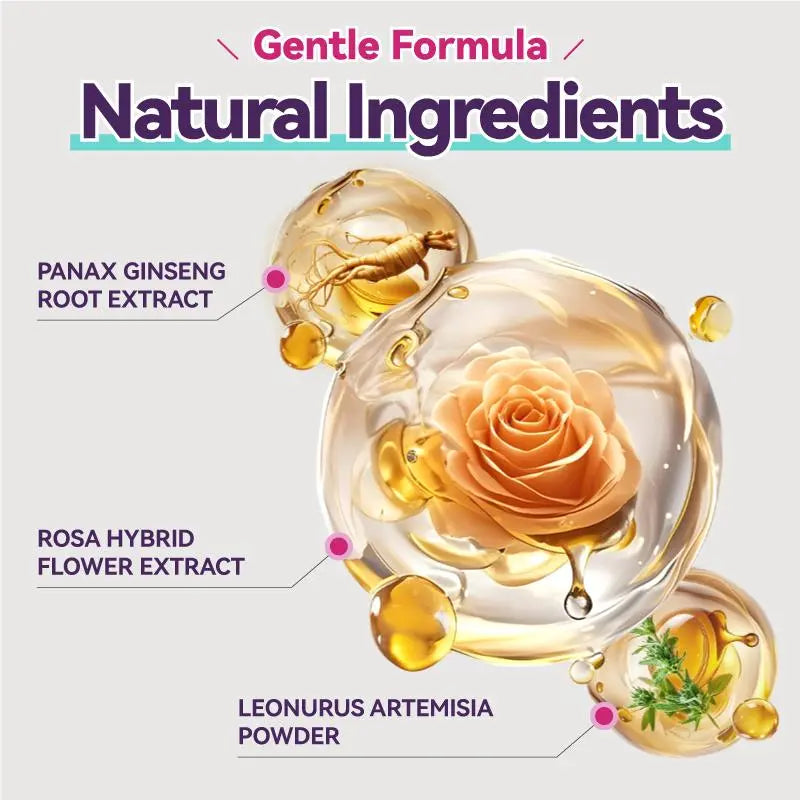 Oxyelle Non-Toxic Uterine Warming Cream - 1pc 30g Scented Ginseng Rose Extract Formula, 24 Months Shelf Life, Women's Monthly Body Warming Product