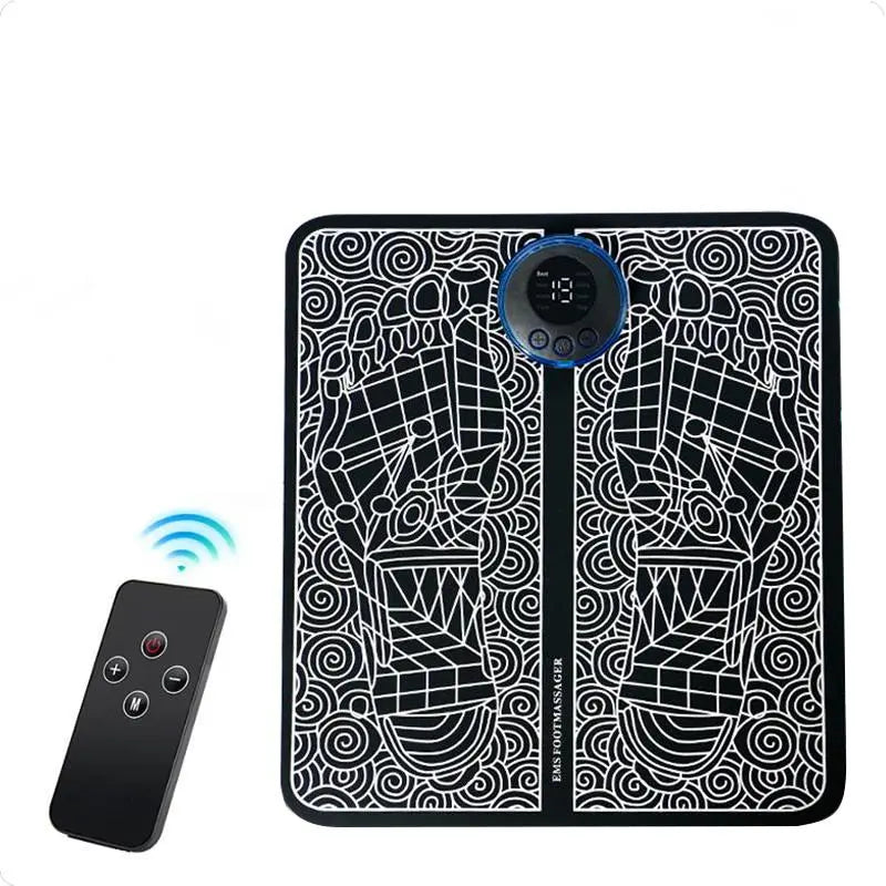 USB Rechargeable Foot Massager Mat – Portable, Odorless, Soothing Foot Relief Pad