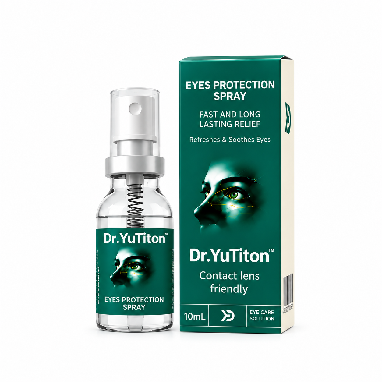 Lutein Eye Spray – Hydrates tired eyes with fast, gentle relief. 10ml.