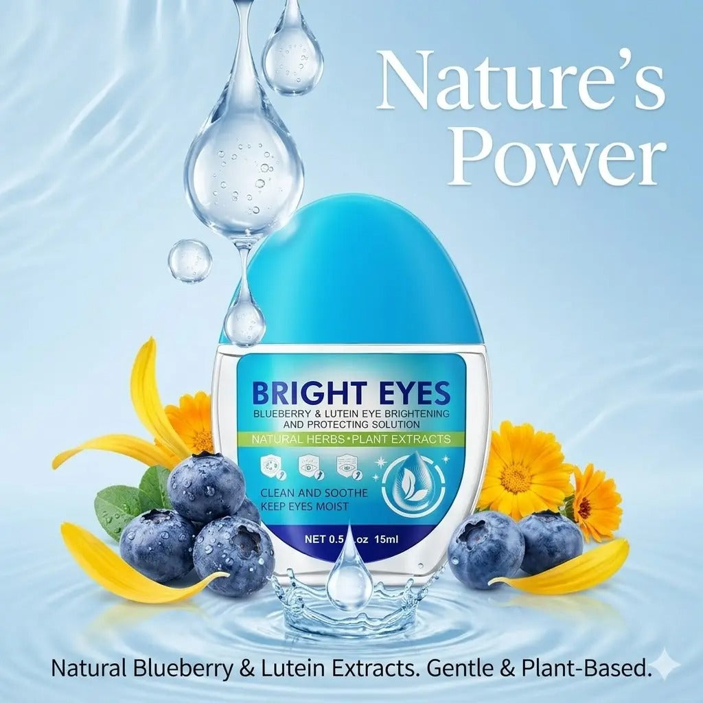 Blueberry Lutein Eye Serum – Revives tired eyes and enhances natural glow. 15ml.